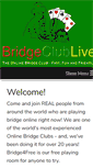 Mobile Screenshot of bridgeclublive.com
